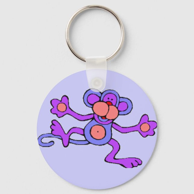 Kooky Monkey Nyckelring (Framsida)