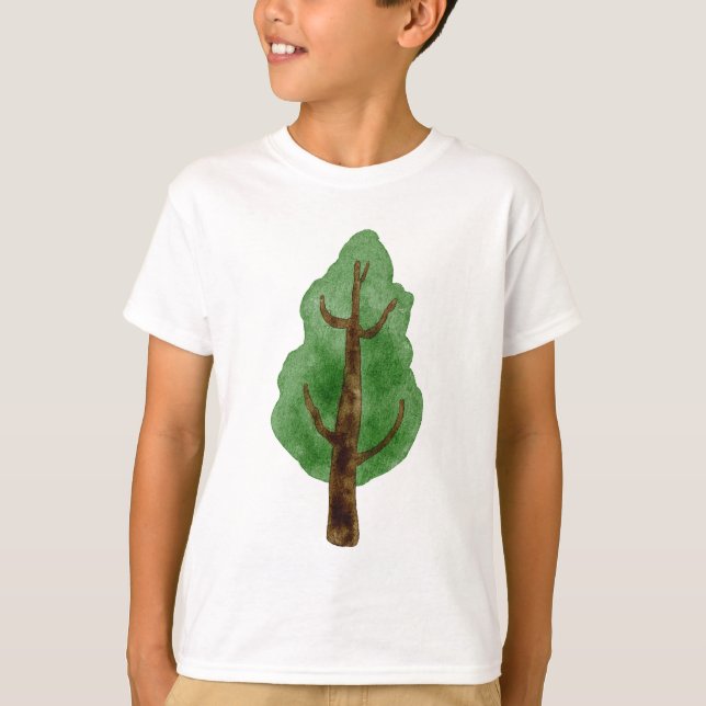 Kool boys tallgren naturgrafisk t-shirt - Utomhus (Framsida)