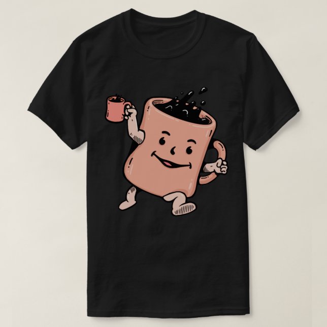 Kool Coffee No Text Edition T Shirt (Design framsida)