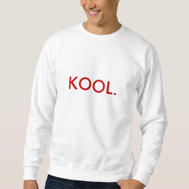 KOOL. LÅNGÄRMAD TRÖJA (Framsida)