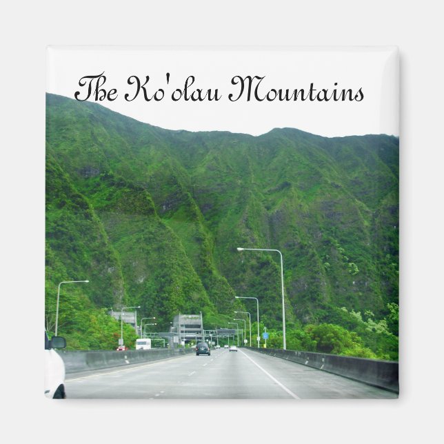 Ko'olau Mountains magnet (Framsidan)