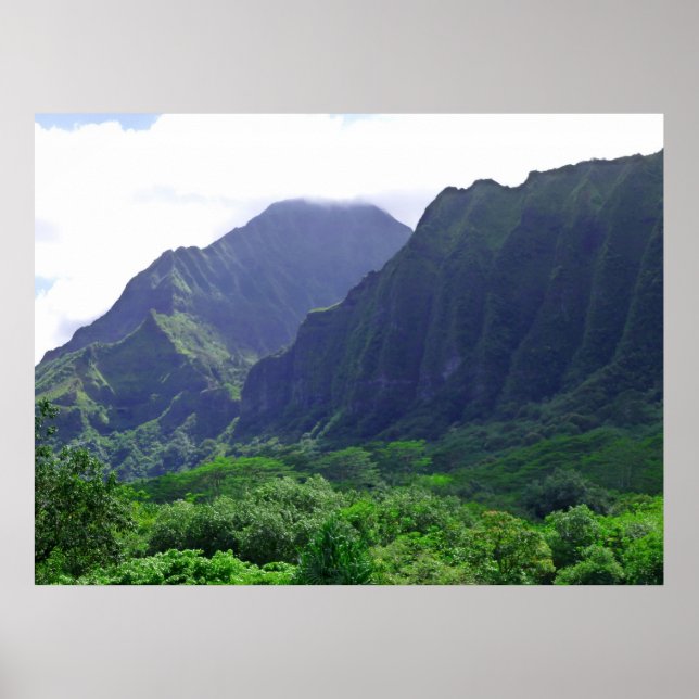 Koolau Mountains Poster (Framsidan)