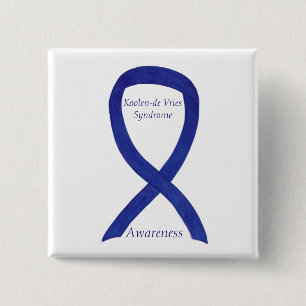 Koolen-de Vries Syndrome Awareness Ribbon Pin Knapp