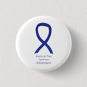 Koolen-de Vries Syndrome Awareness Ribbon Pin Knapp