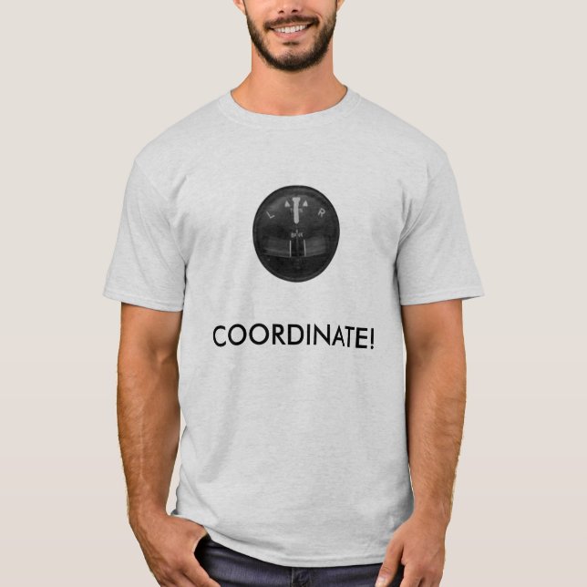 Koordinat! Tee Shirt (Framsida)