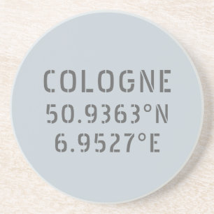 Koordinater för Colone Latitude Longitud Underlägg