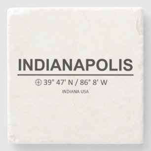 Koordinater Indianapolis Stenunderlägg