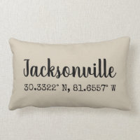 Koordinater kudder Jacksonville Florida