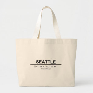 Koordinater Seattle Jumbo Tygkasse