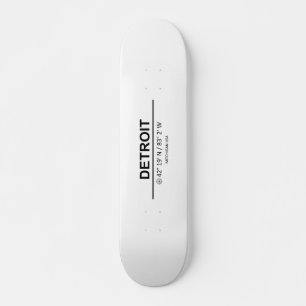 Koordinates Detroit Mini Skateboard Bräda 18,5 Cm