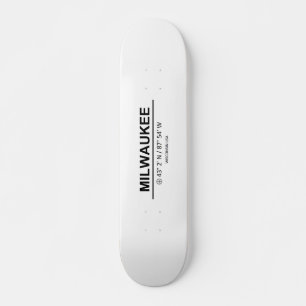 Koordinates Milwaukee Mini Skateboard Bräda 18,5 Cm