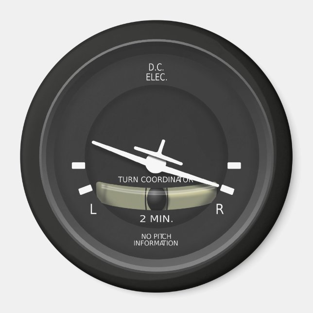 Koordinator för flygplansomograf magnet (Framsidan)