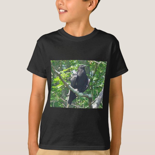 Koordineringsobjekt för kråka tee shirt (Framsida)