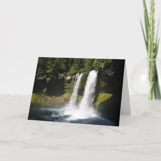 Koosah nedgångar kort