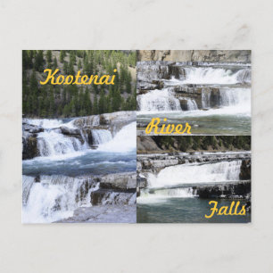 Kootenai River Falls, Montana! Vykort