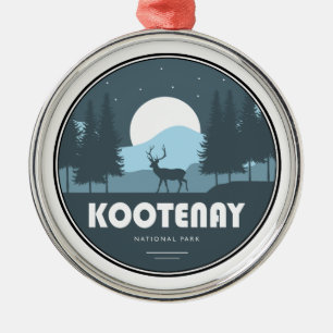 Kootenay National Park rådjur Julgransprydnad Metall