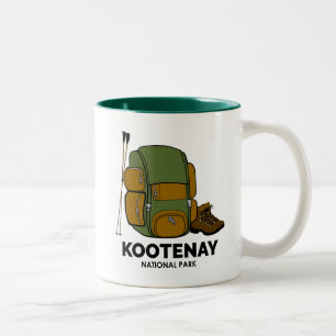 Kootenay National Park Ryggsäck Två-Tonad Mugg
