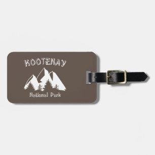 Kootenay nationalpark bagagebricka