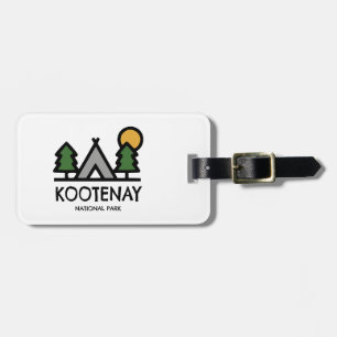 Kootenay nationalpark bagagebricka