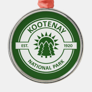 Kootenay nationalpark julgransprydnad metall