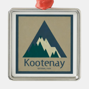 Kootenay nationalpark Rustic Julgransprydnad Metall
