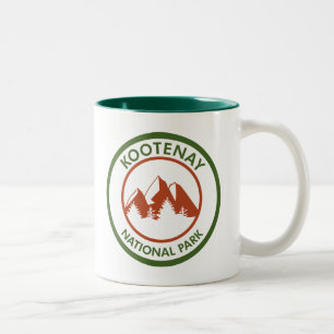 Kootenay nationalpark Två-Tonad mugg