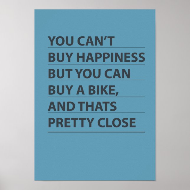 Köp A Bike Poster (Framsidan)