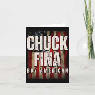 Köp American Chuck Fina China Trade Liberation Day Kort