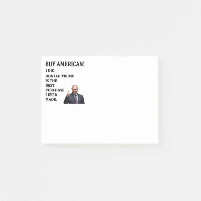Köp amerikansk post-it block (Framsida)