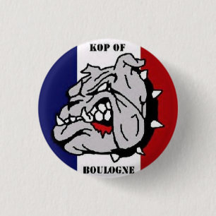 KOP av Boulogne - PSG - frankriken Knapp