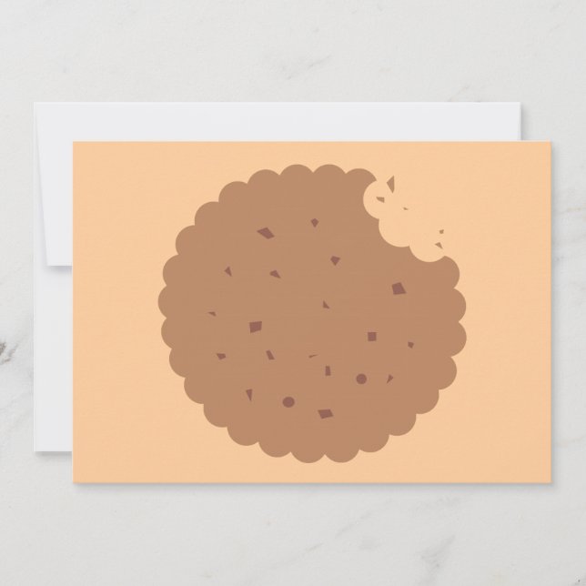 Köp av chokladkaka inbjudningar (Framsida)