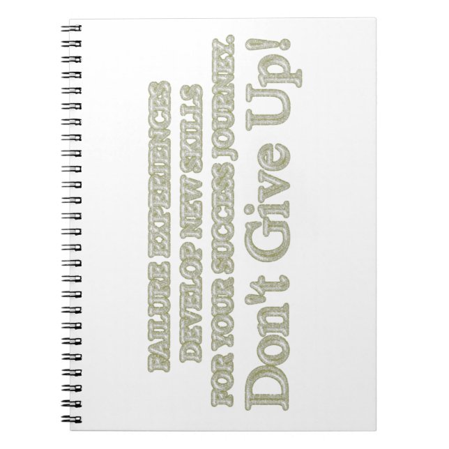 Köp av "felupplevelser" i Cute Artwork-designen Anteckningsbok (Framsidan)