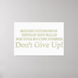 Köp av "felupplevelser" i Cute Artwork-designen Canvastryck