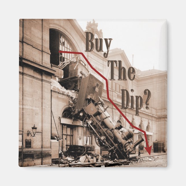 Köp av Lagrar-marknaden Humor Magnet (Framsidan)