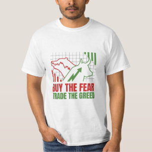 Köp av rädslan för handel på den grekiska Lagr T Shirt