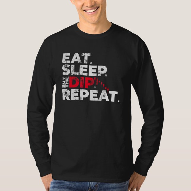 Köp av sömn vid leverans av kryptomynning S T Shirt (Framsida)