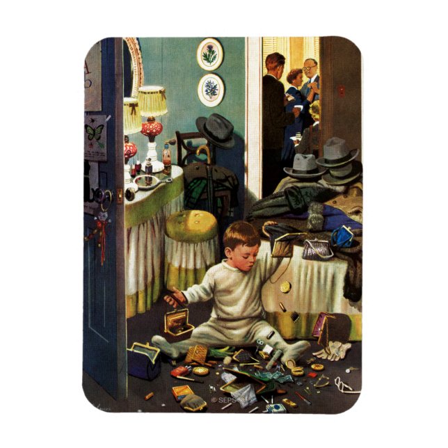 Köp av tomma småbarn magnet (Vertikal)