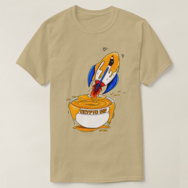 Köp avtryckskvotKrypto Dipquot Blaster Rocket T Shirt (Design framsida)