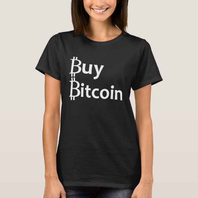 Köp Bitcoin T Shirt (Framsida)