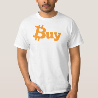 Köp Bitcoin T-shirt - Front ₿ uy - Back $ell