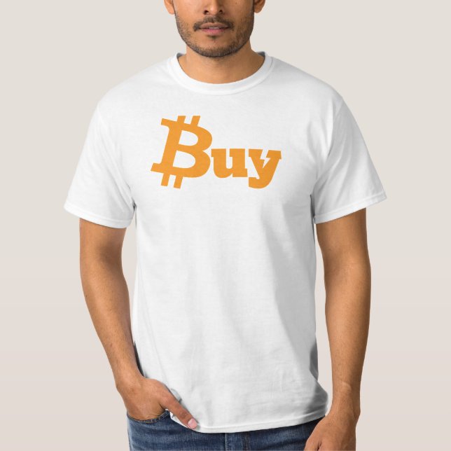Köp Bitcoin T-shirt - Front ₿ uy - Back $ell (Framsida)