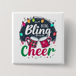 "Köp Bling, Ta Med Glädje." Knapp