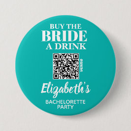 Köp Bride A Drink Bachelorette Party QR-kod Knapp