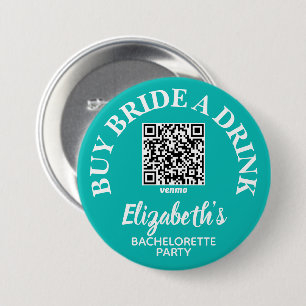 Köp Bride A Drink Bachelorette Party QR-kod Knapp