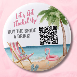 Köp brud en drink QR-kod Knapp