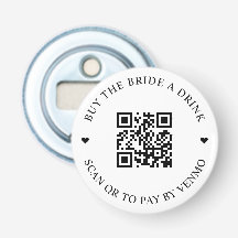 Köp bruden en drink QR-kod knapp
