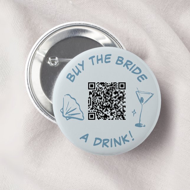 Köp bruden en drink Sängkammarparty QR-kod Knapp (Skapare uppladdad)
