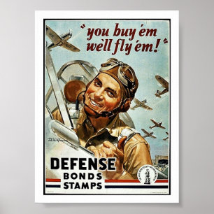 Köp dem så flyger vi. poster