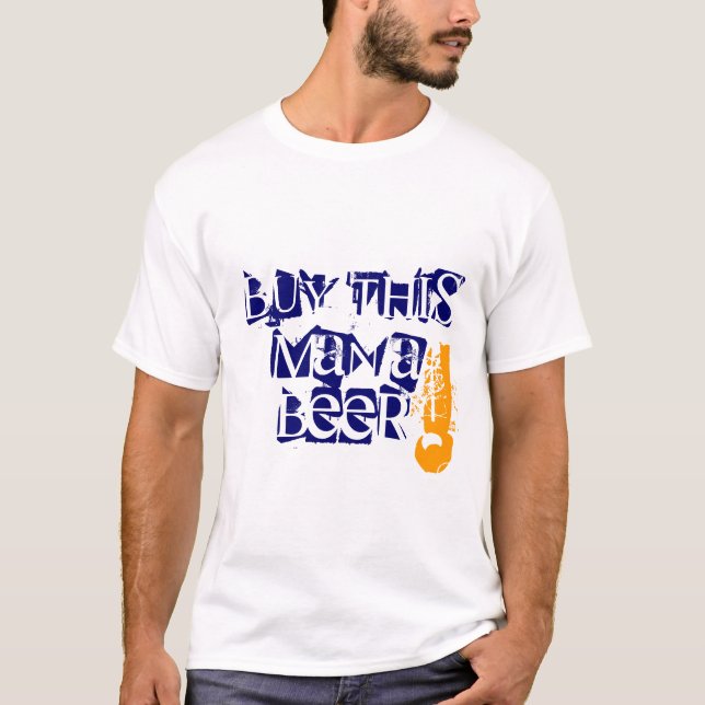 Köp den här mannen en öl T-Shirt (Framsida)