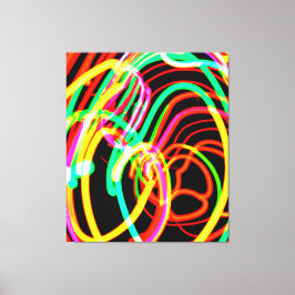 Köp den senaste samlingen av Neon Mönster Canvastryck